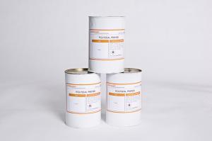 Photo of 3 cans of Corkjoint Polyseal Primer stacking